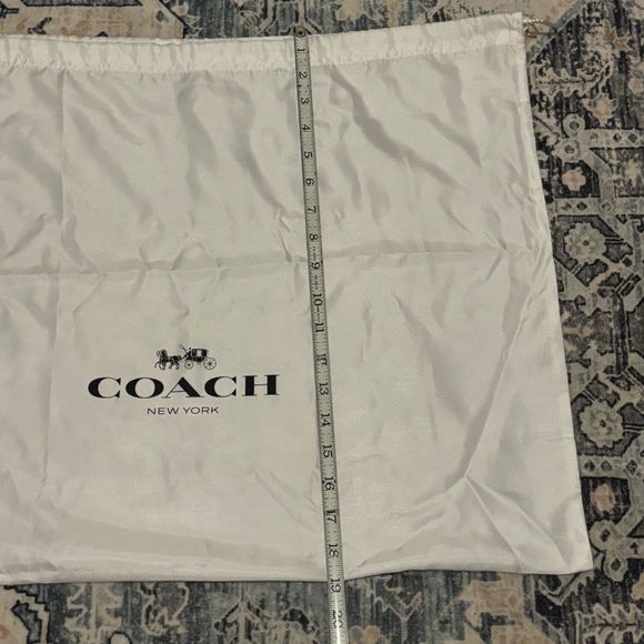 Coach White Dust Bag - Picture 3 of 4